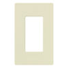 Picture of Lutron Claro 1 Gang Decorator Wallplate, CW-1-GR, Gray