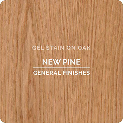 Picture of General Finishes Oil Base Gel Stain, 1 Pint, New Pine