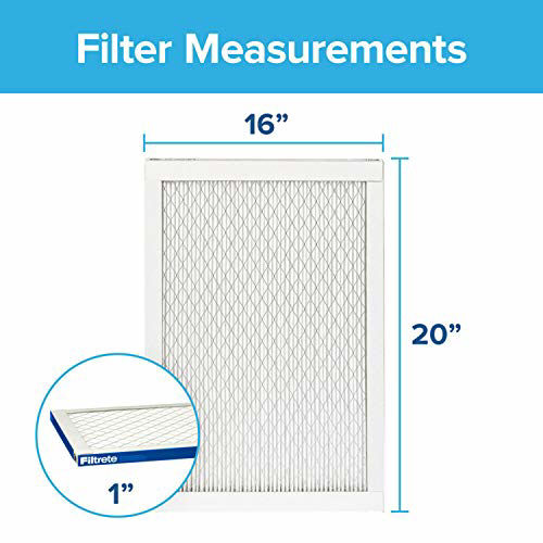 GetUSCart Filtrete 16x20x1, AC Furnace Air Filter, MPR 2200, Healthy