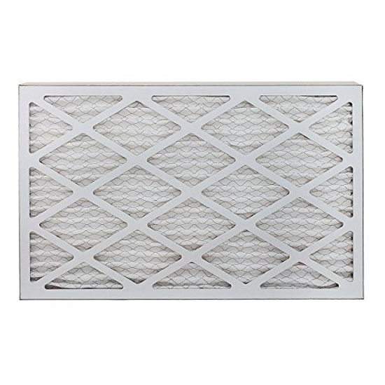 Picture of FilterBuy 11.5x21x1 MERV 8 Pleated AC Furnace Air Filter, (Pack of 4 Filters), 11.5x21x1 - Silver