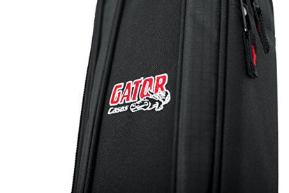 Picture of Gator Cases 4G Series Gig Bag For Two Electric Guitars With Adjustable Backpack Straps; Fits Two Stratocaster and Telecaster Style Electric Guitars (GB-4G-ELEC 2X)