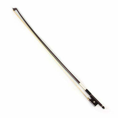 Picture of Violin Bow Stunning Bow Carbon Fiber for Violins (3/4, Coffee)