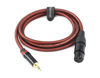 Picture of Devinal Balanced Female XLR to 1/8" inch Microphone Cable, 3.5mm to 3 Pin XLR Female Interconnect Adapter, XLR Female to Mini Jack Stereo Audio Connector, for Computer, Speakers 6 Feet