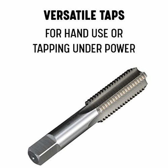 Picture of Drill America 5/8"-18 UNF High Speed Steel Left 4 Flute Bottoming Tap, (Pack of 1)