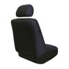 Picture of FH Group FB032BEIGE114 Beige Unique Flat Cloth Car Seat Cover (w. 4 Detachable Headrests and Solid Bench)