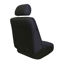 Picture of FH Group FB032BEIGE114 Beige Unique Flat Cloth Car Seat Cover (w. 4 Detachable Headrests and Solid Bench)