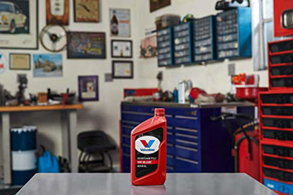 Picture of Valvoline High Mileage with MaxLife Technology SAE 10W-30 Synthetic Blend Motor Oil 1 QT, Case of 6