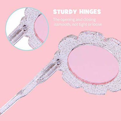 Picture of Sunglasses for Kids Round Flower Cute Glasses UV 400 Protection Children Girl Boy Gifts