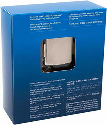 Picture of Intel Core i7-7700K Desktop Processor 4 Cores up to 4.5 GHz Unlocked LGA 1151 100/200 Series 91W