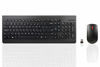 Picture of Lenovo 510 Wireless Keyboard & Mouse Combo, 2.4 GHz Nano USB Receiver, Full Size, Island Key Design, Left or Right Hand, 1200 DPI Optical Mouse, GX30N81775, Black