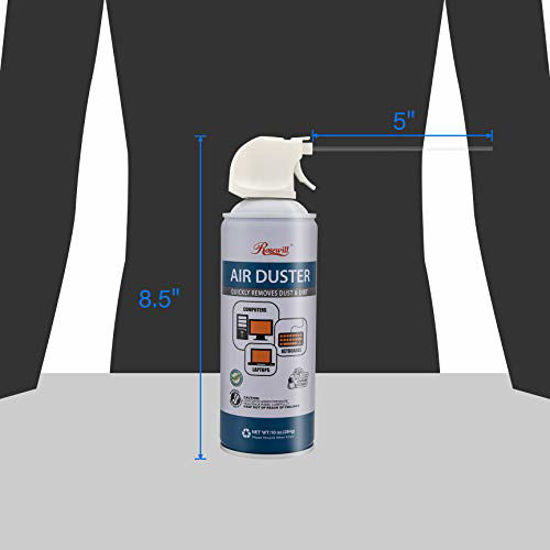 GetUSCart Rosewill Compressed Gas Duster, 10 oz Canned Air