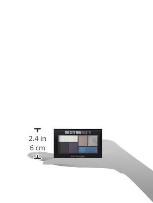 Picture of Maybelline New York Makeup The City Mini Eyeshadow Palette, Concrete Jungle Eyeshadow, 0.14 oz