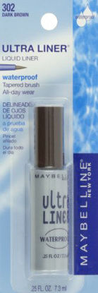 Picture of Maybelline New York Ultra Liner Waterproof Liquid Eyeliner, 302 Dark Brown, 0.25 fl. oz.