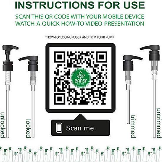 GetUSCart Universal Pumps for Shampoo, Conditioner, Gel, Body Wash