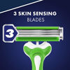 Picture of Gillette Sensor3 Sensitive Men's Disposable Razor, 4 Razors