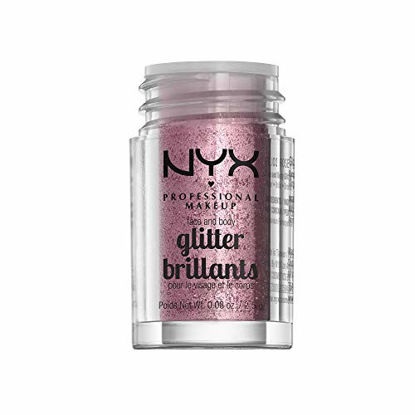 Picture of NYX PROFESSIONAL MAKEUP Face & Body Glitter, Rose