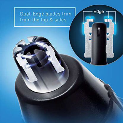 Picture of Panasonic Mens Ear and Nose Hair Trimmer, Wet Dry Hypoallergenic Dual Edge Blade - ER-GN30-H