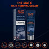 Getuscart No Hair Crew Intimate Private At Home Hair Removal Cream For Men Painless Flawless Soothing Depilatory For Unwanted Coarse Male Body Hair 100ml