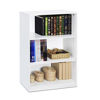 Picture of FURINNO JAYA Simple Home 3-Tier Adjustable Shelf Bookcase, White
