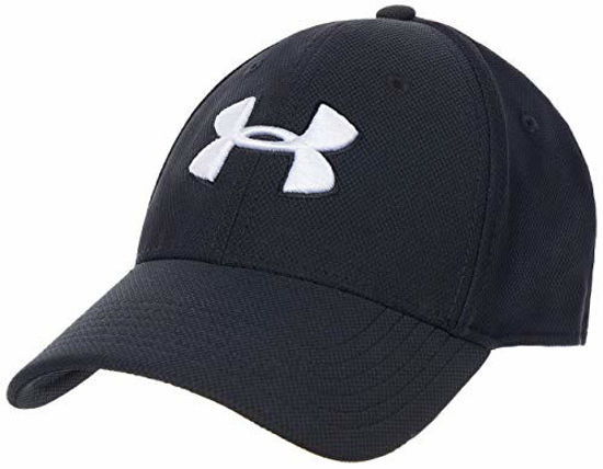 Picture of Under Armour Men's Blitzing 3.0 Cap , Black (001)/White , Small/Medium