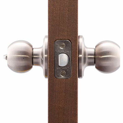 Picture of Copper Creek BK2030SS Ball Privacy Door Knob, Satin Stainless