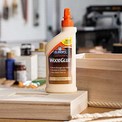 Picture of Elmer's E7010 Carpenter's Wood Glue, Interior, 8 Ounces