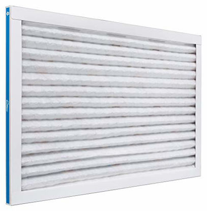Picture of Aerostar Clean House 12x24x1 MERV 8 Pleated Air Filter Made in the USA 6 Pack, White