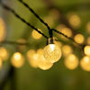 Picture of Solar String Lights Outdoor 60 Led 35.6 Feet Crystal Globe Lights with 8 Lighting Modes, Waterproof Solar Powered Patio Lights for Garden Yard Porch Wedding Party Decor (Warm White)