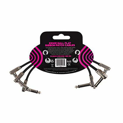 Picture of Ernie Ball Flat Ribbon Patch Cable, 6 Inch (P06221)