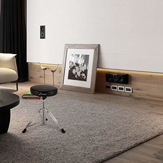 GetUSCart Donner Drum Throne Upgraded, Padded Seat Portable Height