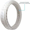 Picture of SharkBite, White, PEX Pipe 1/2 Inch, Flexible Tube, Potable Water, Push-to-Connect Plumbing Fittings, U860W100, 100 Foot Coil, Ft