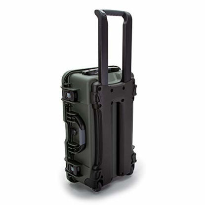 Picture of Nanuk 935-1006 Waterproof Carry-On Hard Case with Wheels and Foam Insert - Olive