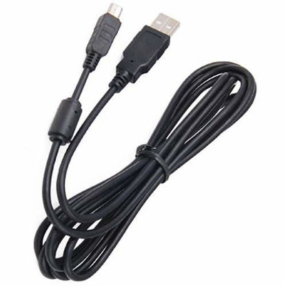 Picture of IENZA Data Picture Transfer Charger Charging Wire Cord Cable for Olympus Tough TG-830 TG-630 TG-860 TG-870 (Not Compatible with All Olympus Cameras, See List Below Before Buying)