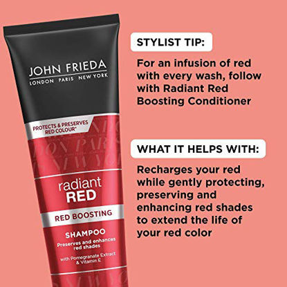 Picture of John Frieda Radiant Red Red Boosting Shampoo