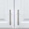 Picture of 10 Pack |Cabinet Handles Brushed Nickel Cabinet Pulls - homdiy Cabinet Hardware 2-1/2in Hole Centers Drawer Pulls Kitchen Cupboard Euro T Bar Dresser Pulls 201SN