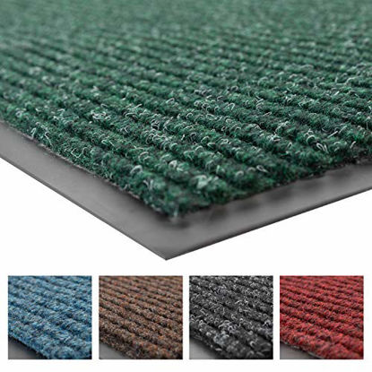 Picture of Notrax - 109S0048GN 109 Brush Step Entrance Mat, for Home or Office, 4' X 8' Hunter Green