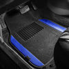 Picture of FH Group F14407BLUE Premium Full Set Carpet Floor Mat (Sedan and SUV with Driver Heel Pad Blue)