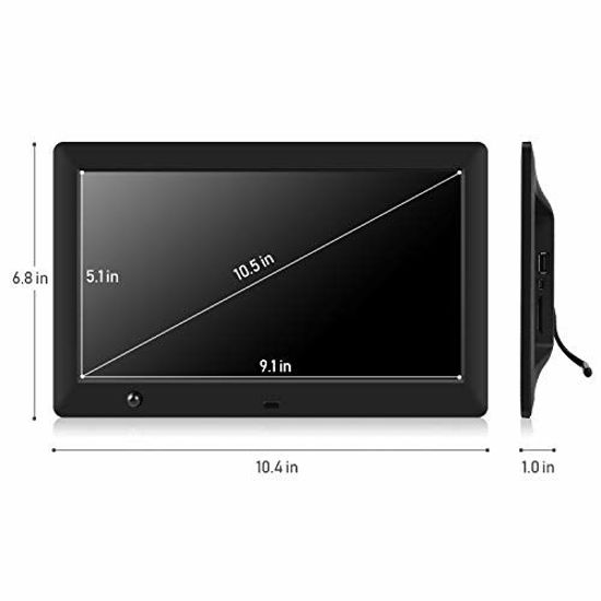 GetUSCart Dhwazz Digital Photo Frame, 10.5 Inch USB IPS HD Electronic