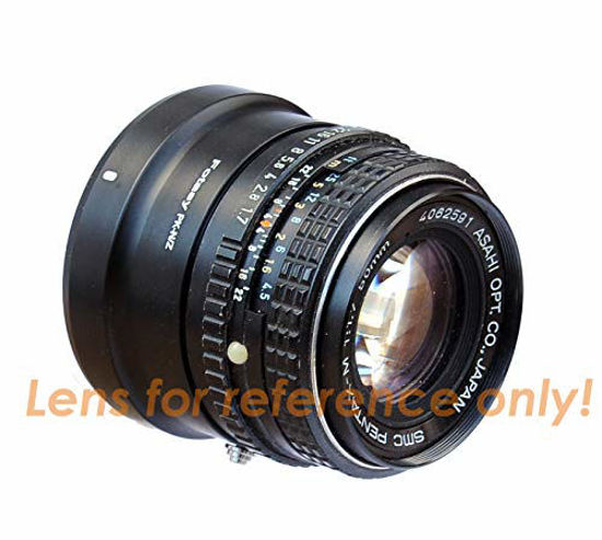 PK to Nikon Z Adapter for Pentax PK/K Mount Lens to Nikon Z Mount Z6 Z7 Camera