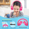 Picture of Kids Headphones, Gorsun Lightweight Stereo Foldable Wired Headsets for Kids Adults Adjustable Headband Headset for Smartphones Computer Pad Mp3/4 Earphones