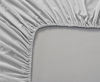 Picture of Mellanni Fitted Sheet Full Light-Gray - Brushed Microfiber 1800 Bedding - Wrinkle, Fade, Stain Resistant - Deep Pocket - 1 Single Fitted Sheet Only (Full, Light Gray)