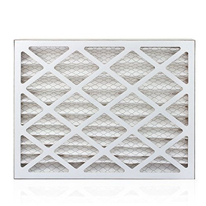 Picture of FilterBuy 16x20x2 MERV 8 Pleated AC Furnace Air Filter, (Pack of 6 Filters), 16x20x2 - Silver