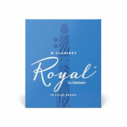 Picture of Royal Bb Clarinet Reeds, Strength 3.5, 10-pack