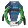 Picture of LyxPro 100 Feet XLR Microphone Cable Balanced Male to Female 3 Pin Mic Cord for Powered Speakers Audio Interface Professional Pro Audio Performance and Recording Devices - Green