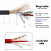 Picture of EBXYA XLR Male to Female Microphone Cable 10 Feet 10 Color Packs for Mic Stage Patch Cable