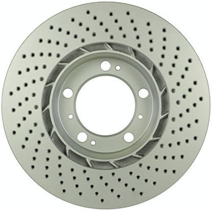 Picture of Bosch 42011136 QuietCast Premium Disc Brake Rotor For Porsche: 1999-2010 911, 2000-2016 Boxster, 2006-2012 Cayman; Front Left