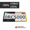 Picture of Rightcar Solutions Flawless Silicone License Plate Frame - Rust-Proof. Rattle-Proof. Weather-Proof. - Yellow