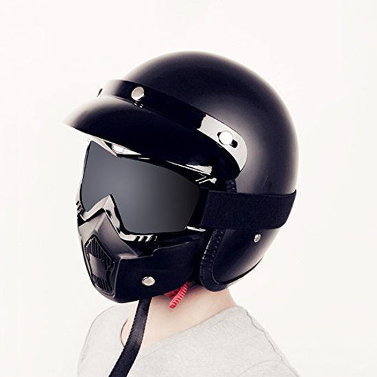 Motorcycle helmet removable face hot sale shield
