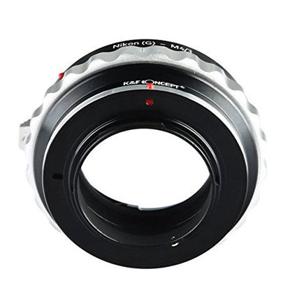Picture of K&F Concept Lens Mount Adapter Nikon G Lens to M43 Micro Four Thirds M43 System Camera Adapter GF2 GF3 G2 G3 GH2 E-PL3 PM1