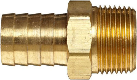 Anderson Metals 3/4 In Barb x 1/2 In MIP Nylon Connector 53701-1208  Pack of 5 